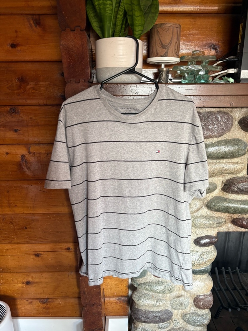 2/$35 Tommy Hilfiger Flag Logo Tee Old Money Preppy Quiet Luxury XL